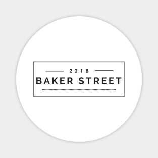 221B Baker Street Tee Magnet